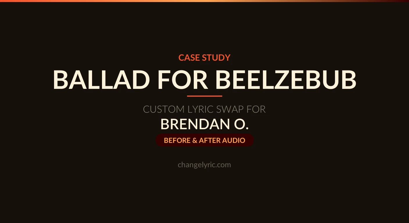 A custom team version of Graveyard Train's Ballad for Beelzebub Ballad for Beelzebub by Graveyard Train with custom team lyrics
