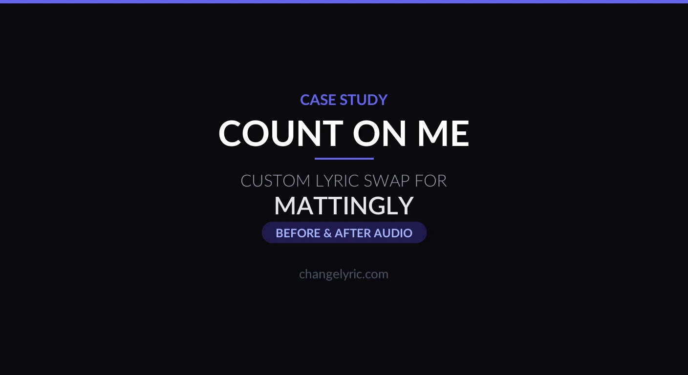 Bruno Mars' friendship song transformed into a father-child dedication Count On Me Daddy Version - Bruno Mars father-child transformation