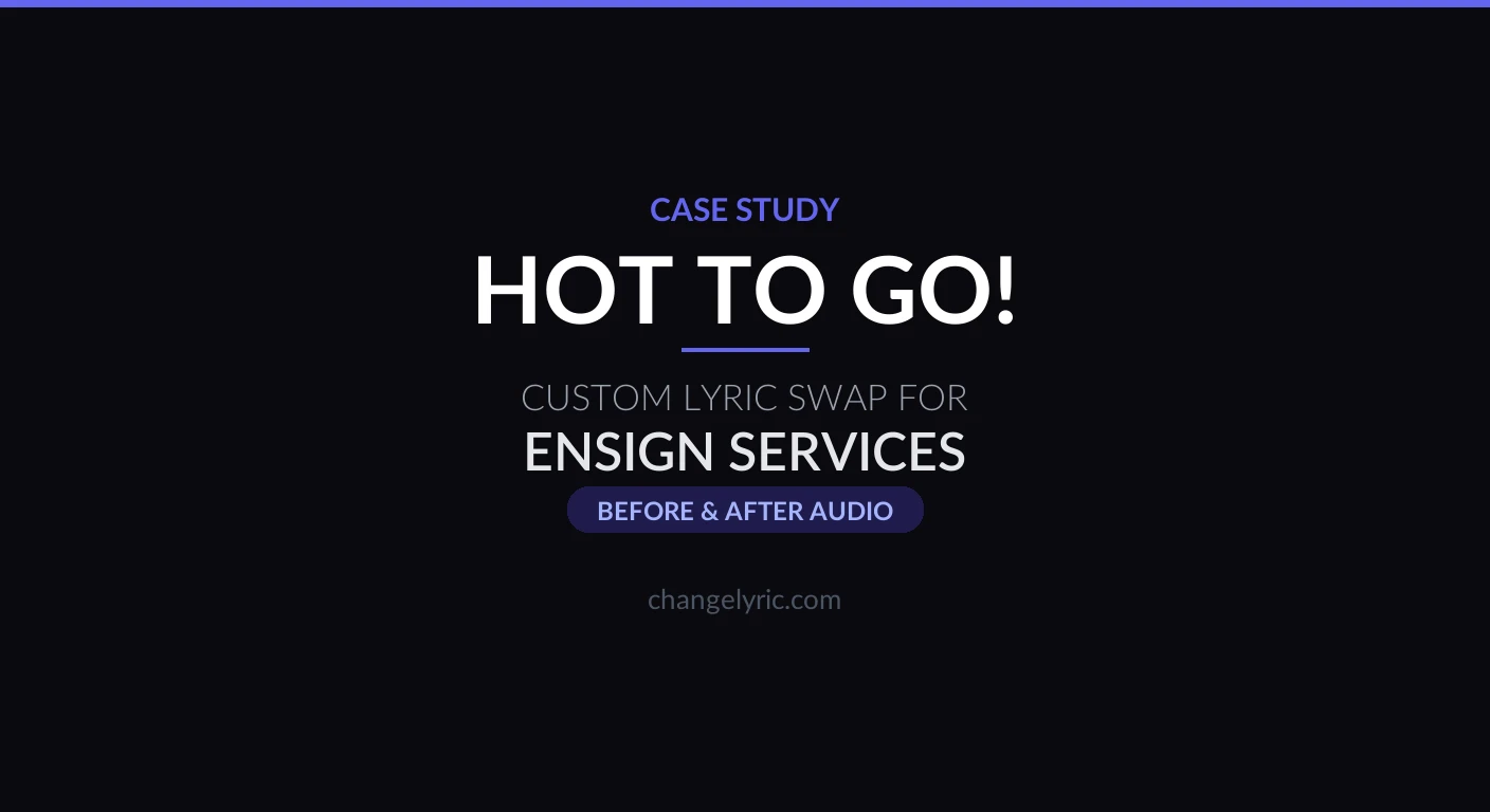 HOT TO GO! rewritten as CAPLICO for Ensign Services HOT TO GO! by Chappell Roan - CAPLICO corporate values parody