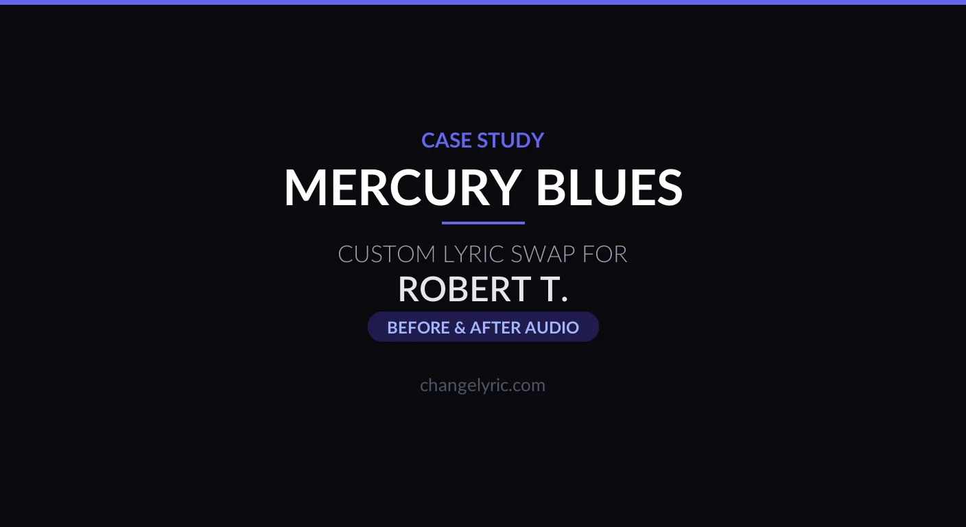 An Oldsmobile version of Alan Jackson's Mercury Blues Oldsmobile version of Mercury Blues case study